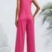 Color-Women Clothing Summer Sleeveless Suspender Jumpsuit-Fancey Boutique