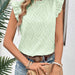 Color-Summer Women Vest Ruffled Collar Top Fresh Sweet Women Chiffon Shirt-Fancey Boutique