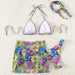 Color-Arrival Ladies Swimsuit Split Four Piece Swimsuit Summer Beach Sexy Bikini-Fancey Boutique