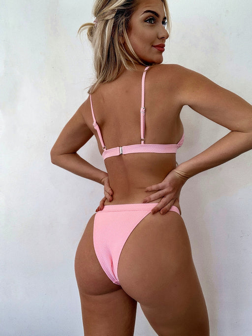 Color-Single Swimsuit Women Seperated Swimwear Solid Color Bikini-Fancey Boutique