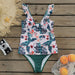 Color-Strap Split Conservative Swimsuit Women Bikini High Waist Tangini Swimsuit-Fancey Boutique