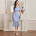 Color-Women Clothing Elegant Lace Skirt Set-Fancey Boutique