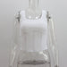 Color-White-Rib U Neck Sexy Short Cropped Tank Top Waist Short Top for Women Summer Boning Corset Corset-Fancey Boutique
