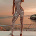 Color-Autumn Winter Women Clothing Gold Sexy Sleeveless Trousers Jumpsuit-Fancey Boutique