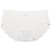 Color-White-Women Briefs Summer Ice Silk Seamless Panties Low Waist Solid Color Panties Seamless-Fancey Boutique