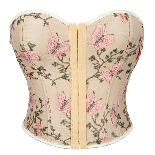 Color-Printed Butterfly Pattern Women Tube Top Chest Support Sexy Top-Fancey Boutique