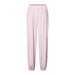Color-Pink-Cool Original Yarn UPF50 Sun Proof Trousers Women Summer High Waist Ankle Tied Wide Leg Pants Draping Effect Loose Soft Pants-Fancey Boutique