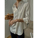 Color-High End Shirt Women Autumn Winter French Office Bottoming Shirt-Fancey Boutique