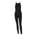 Color-Women Clothing Winter Sexy Backless Slim Fit Solid Color Jumpsuit-Fancey Boutique