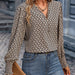 Color-Trendy Autumn Plaid Long Sleeve Shirt Women Top-Fancey Boutique
