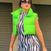 Color-Mini Vest Women Wear Woven Vest Loose Zip Coat Short Personalized Top-Fancey Boutique