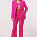 Color-Niche Design Socialite Set Spring Autumn Sneaky Design Sexy Suit Bell Bottom Pants Three Piece Set-Fancey Boutique