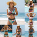 Color-New Printed Swimsuit Fashion Sexy Women Fission Swimsuit-Fancey Boutique