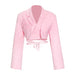 Color-Pink Top-Spring two piece set Blazer Women Irregular Asymmetric Skirt Design Fried Street Gas Field Trendy Suit-Fancey Boutique