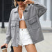 Color-Loose Cool Denim Short Jacket Women Jacket-Fancey Boutique