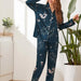 Color-6201-Home Wear Suit Pajamas Women Cardigan Long Sleeve Long Sleeve Autumn-Fancey Boutique