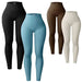 Color-Women Pants Yoga Leggings Workout High Waist Workout Pants Trousers-Fancey Boutique