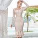 Color-Women Clothing Fashion Sexy Long Sleeve Cocktail Party Evening Dress Bandage Skinny Slimming Dress Gown-Fancey Boutique