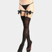 Color-Black-Sexy Fishnet Stockings Women Sexy Lace up One Piece Stockings Lace One Piece Stockings Women-Fancey Boutique