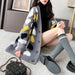 Color-Loose Lazy Sweater Coat for Women Autumn Winter Thickening Korean Fashionable Long Sweater Cardigan-Fancey Boutique