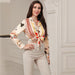 Color-Autumn Women Clothing Printed Shirt Casual-Fancey Boutique