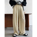 Color-Spring Thin Japanese Retro Loose High Waist Wide Leg Pants Slim Casual Drape Mop Pants Women-Fancey Boutique