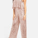 Color-Dress Jumpsuit Sequin Sling Long Cocktail Party Slim Fit Sheath Trousers-Fancey Boutique