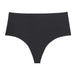 Color-Black-Traceless One Piece High Waist Ice Silk Women T Back Women Quick Drying T Shaped Panties Sexy-Fancey Boutique