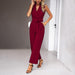 Color-Sleeveless Jumpsuit Women's Autumn Winter Women Casual Office Trousers-Fancey Boutique