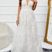 Color-Wedding Season Dress Wedding Dress Sexy Lace Embroidery Bride Bridesmaid Dress-Fancey Boutique