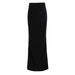 Color-Black-Women Clothing Summer Fashionable Elegant Black Slimming Long Skirt Hip Skirt-Fancey Boutique