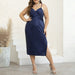 Color-plus Size Summer Sexy Graceful Women Dress Sling Party Sequined Dress-Fancey Boutique