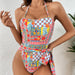 Color-Multi-Vacation Swimsuit One Piece Swimsuit Sexy Bikini-Fancey Boutique