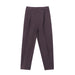 Color-French Mid Seam Stand Cut Leg Shaping Straight Slimming Woolen Cropped Casual Pants-Fancey Boutique