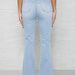 Color-Summer Women Jeans Fashionable Simple Slim Fit Light Blue Trousers Preferred-Fancey Boutique