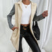 Color-Casual Single Breasted Color Matching Trench Coat Office Contrast Color Top Women-Fancey Boutique