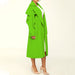 Color-Green-Autumn Winter Women Clothing Fashionable Polo Collar Solid Color Mid Length Trench Coat-Fancey Boutique