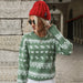 Color-Autumn Winter Women Clothing Trendy round Neck Red Knitted Christmas Snowflake Sweater-Fancey Boutique