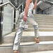 Color-Metallic Coated fabric Women Autumn Street High Waist Reflective Faux Leather Pants Women Trendy Pants-Fancey Boutique