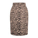 Color-Autumn Winter Smiley Face Leopard Suede Skirt Women Sexy High Waist Printed Midi Skirt Women Clothing-Fancey Boutique