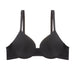 Color-Black Bra-Simple Basic Underwear Soft Underwire Push up Small Breast Size Exaggerating Bra Criss Cross Backless Bra Panties Set-Fancey Boutique