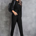 Color-Autumn Winter Women Clothing Classic Casual Long Sleeve Solid Color Jumpsuit-Fancey Boutique