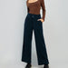 Color-Autumn Winter Women Clothing Corduroy Wide Leg Pants Women High Waist Casual Straight Leg Office-Fancey Boutique