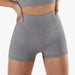 Color-Extremely Gray-New Belly Contracting Sports Fitness Shorts Hip Lifting Nude Yoga Pants Women High Waist Slim Sports Tights-Fancey Boutique