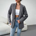 Color-Women Clothing Autumn Winter Office Blazer-Fancey Boutique