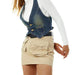 Color-Stylish Graceful Simple Retro Women Denim Vests-Fancey Boutique