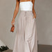 Color-Apricot-Spring Summer Casual Wide Leg Popular Loose Casual Trousers for Women-Fancey Boutique