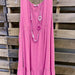 Color-Women Basic Dress Sleeveless Short Stitching U Neck T shirt Dress Two Way Wear-Fancey Boutique