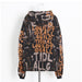 Color-Multi-Trendy Autumn Unique Design Letter Graphic Print Loose Hooded Sweater Coat for Women-Fancey Boutique