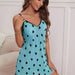 Color-Women Nightdress Summer Sling Sexy Pajamas Sexy Underwear Homewear-Fancey Boutique